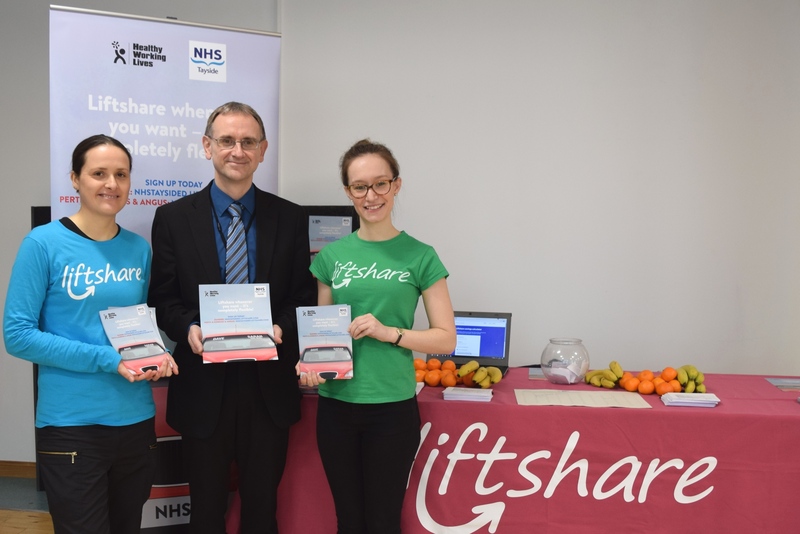 NHS Tayside supports Liftshare