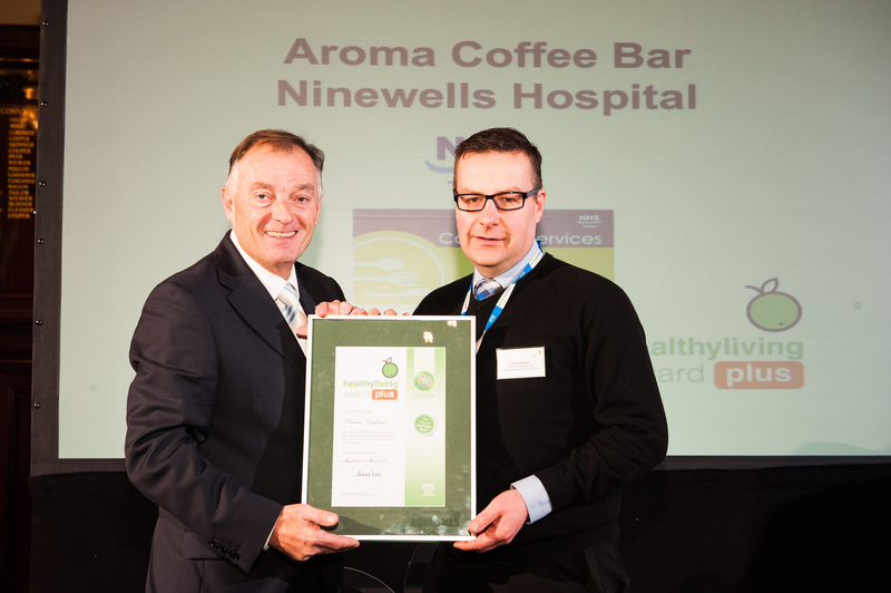 Ninewells cafe achieves healthy living award