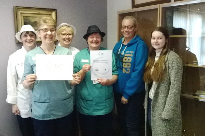 Eat Safe Award for Whitehills kitchen