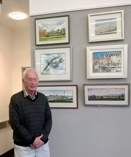 New art exhibition at Stracathro cafe