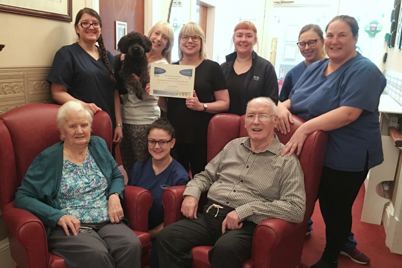 Oral Health Award for Dundee care home