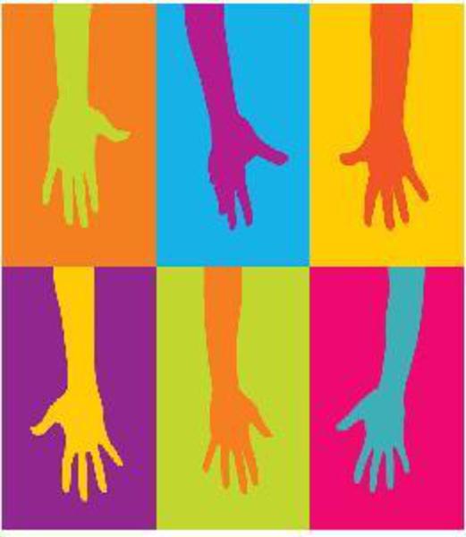 Volunteering Hands Logo