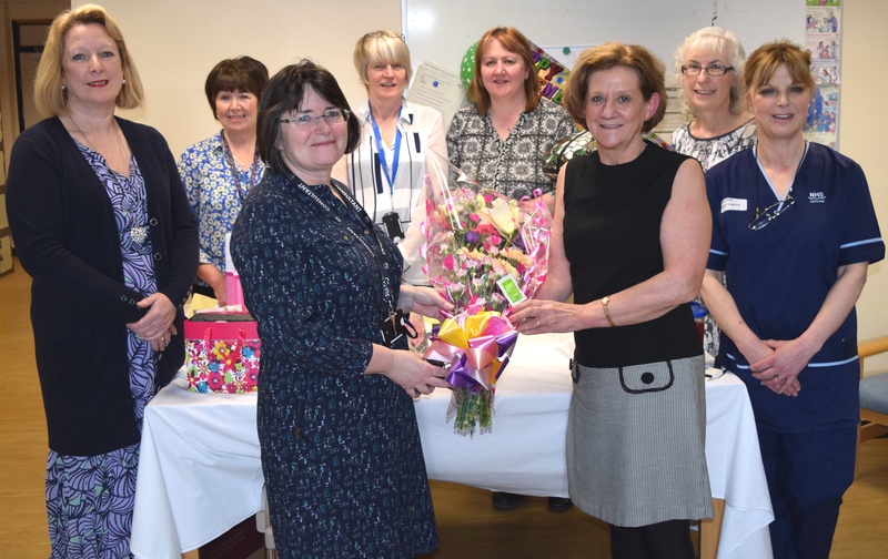 09-04-15 Midwifery team leader retires after more than 40 years service
