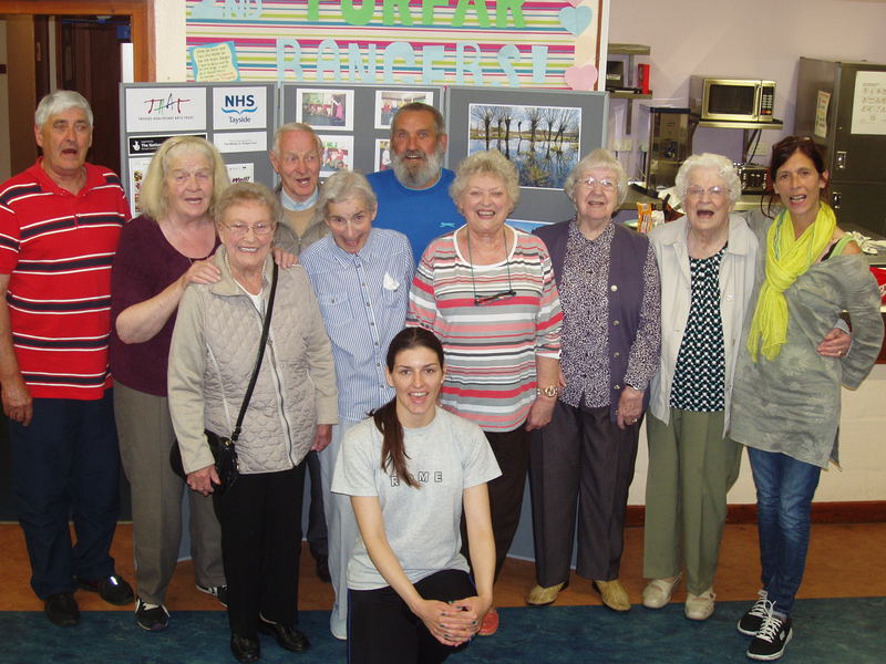 Angus COPD group host Creative Moves event