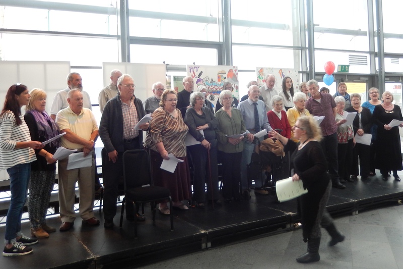 Singing to success in vocal chord group