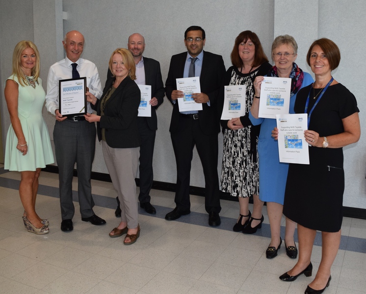 NHS Tayside receives Carers Positive Award
