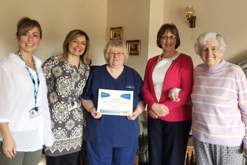 Oral Health Award for Forfar care home