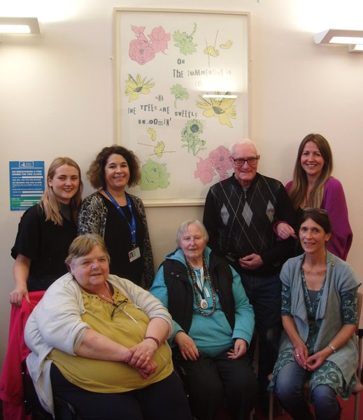 ‘The Singing garden’ art work for Kinloch Care Centre