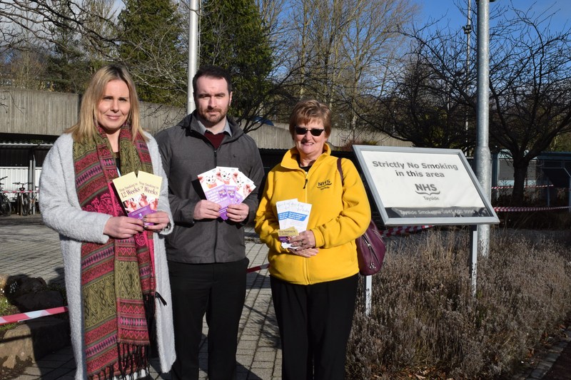 Supporting NHS Tayside’s smoking policy
