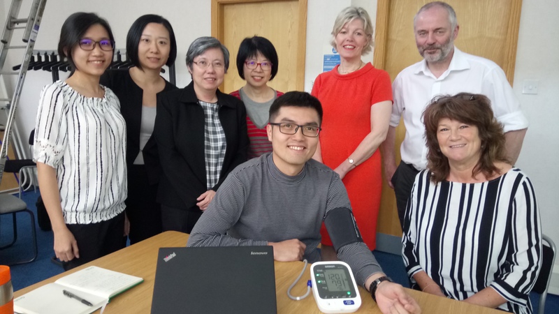 Singapore visitors hear how technology is improving healthcare in Tayside