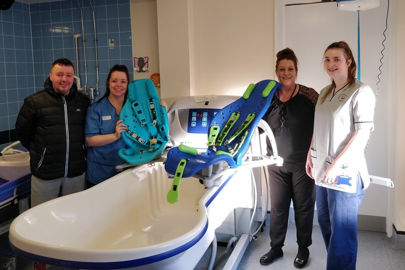 Specialist bath seats donated to Glenlaw House