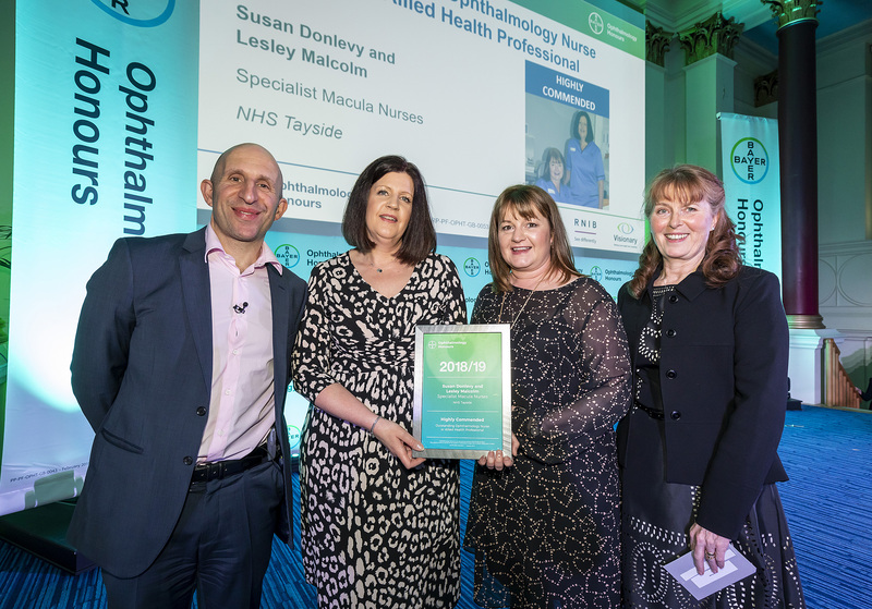 Tayside specialist nurses receive national honour