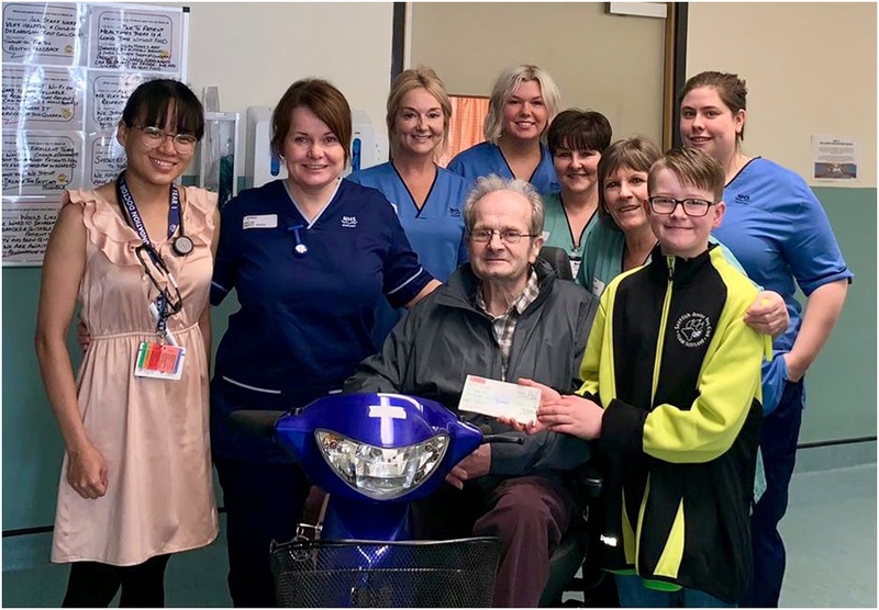 Young fundraiser raises funds for ward 10