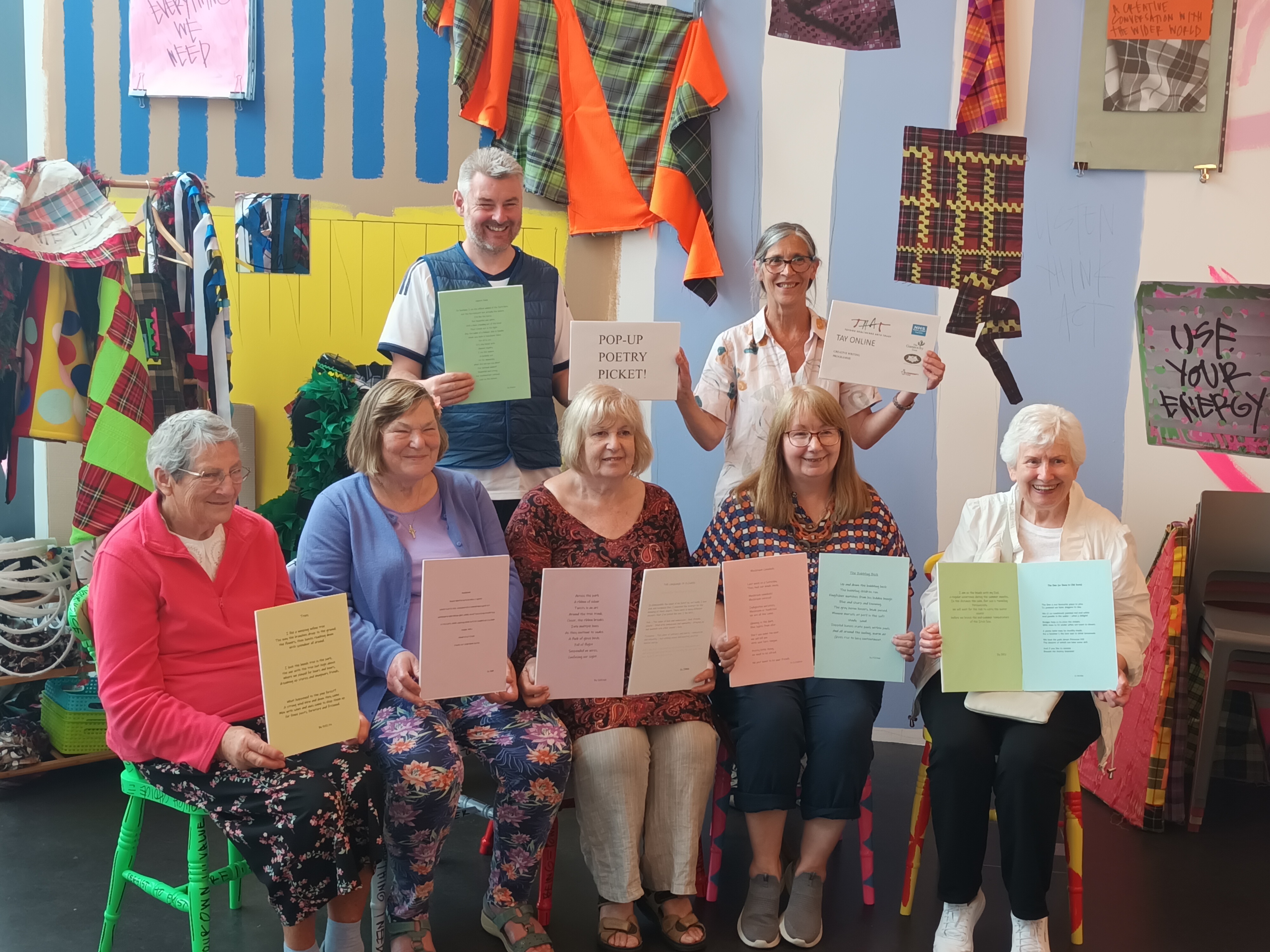 Tayonline Creative Writing Group share a celebration of words!