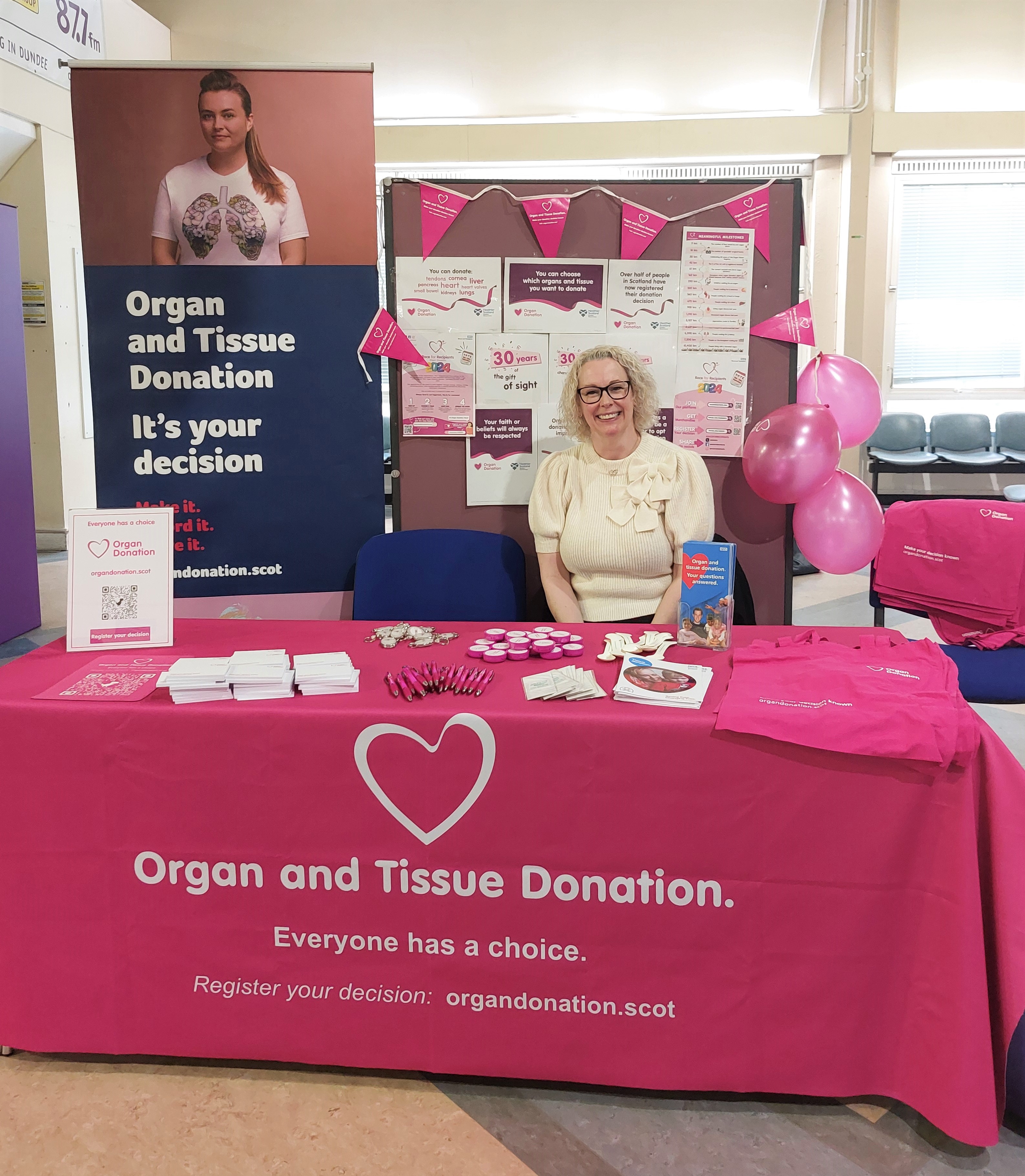 NHS Tayside supports Organ Donation Week