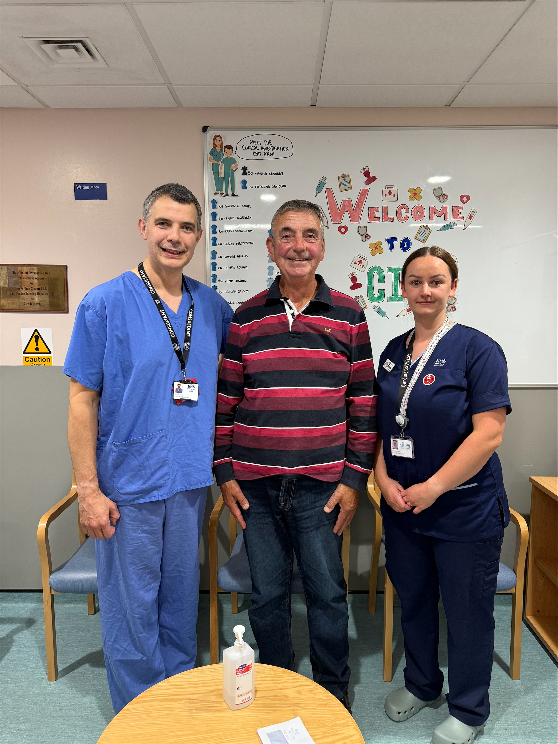 Cutting-edge heart procedure performed at Ninewells for first time
