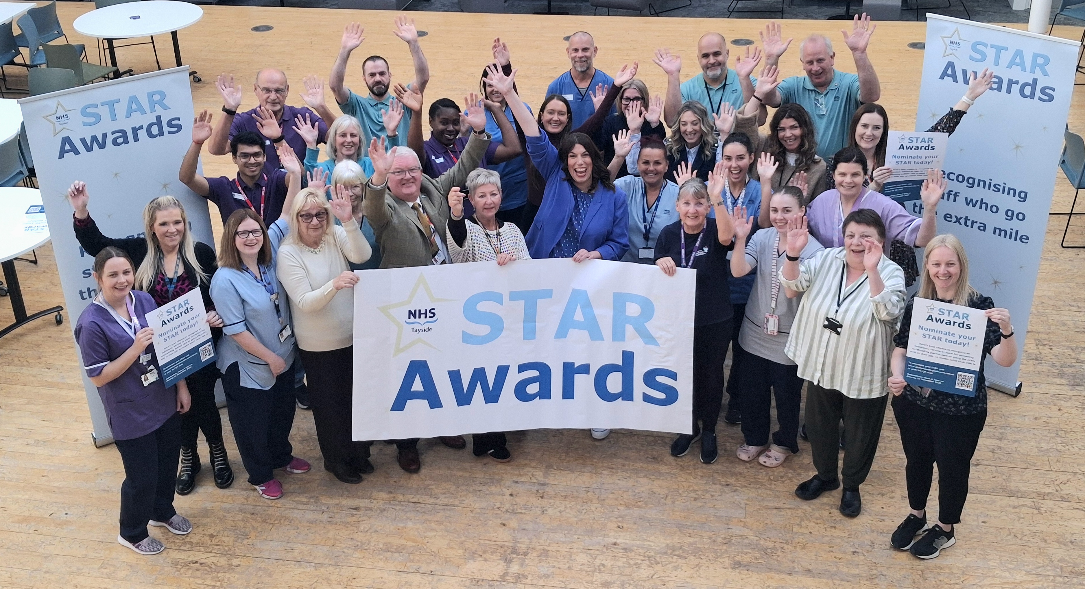 Nominations are now open for NHS Tayside STAR Awards 2025-26