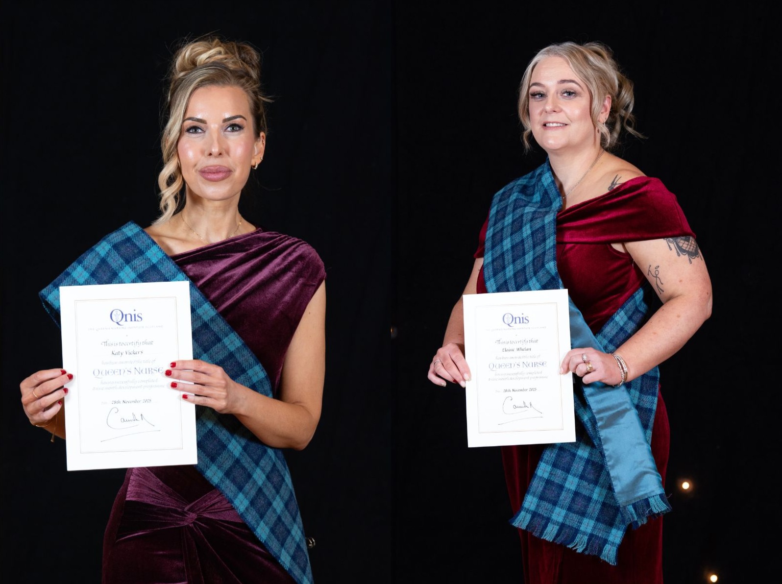 NHS Tayside nurses honoured with Queen�s Nurse Award