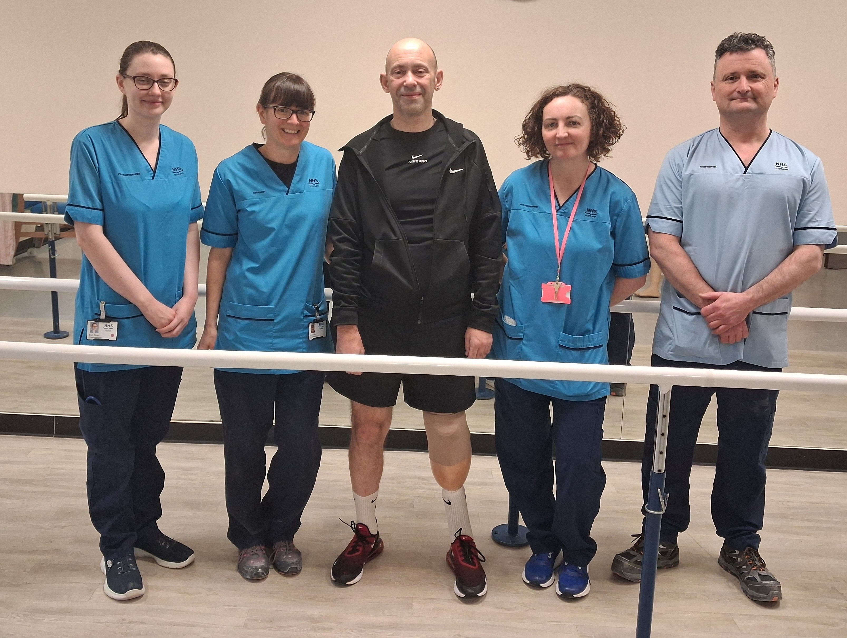 Back behind the wheel � NHS Tayside patient shares his inspirational journey