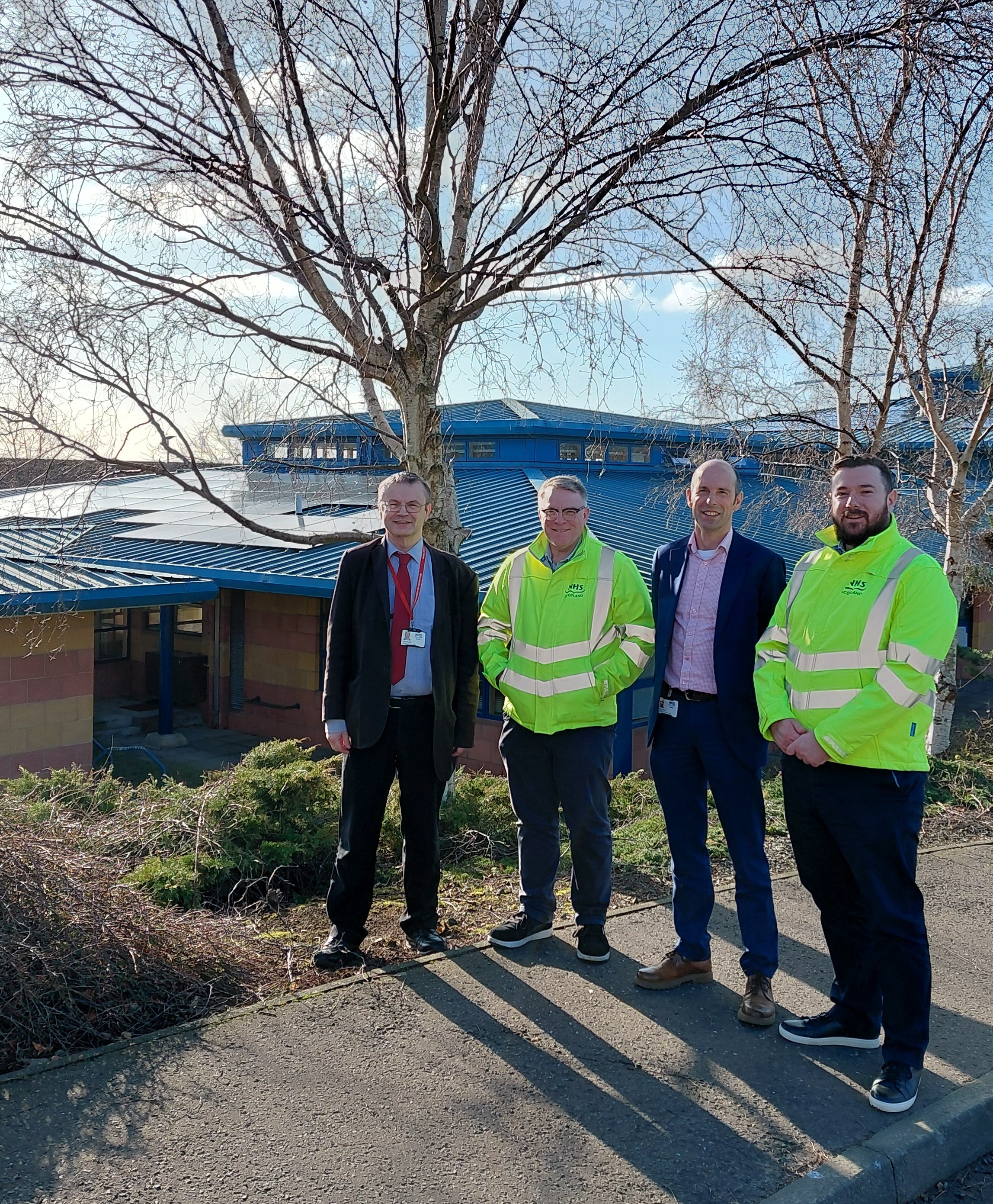 NHS Tayside powers ahead on Net Zero journey with new solar installation
