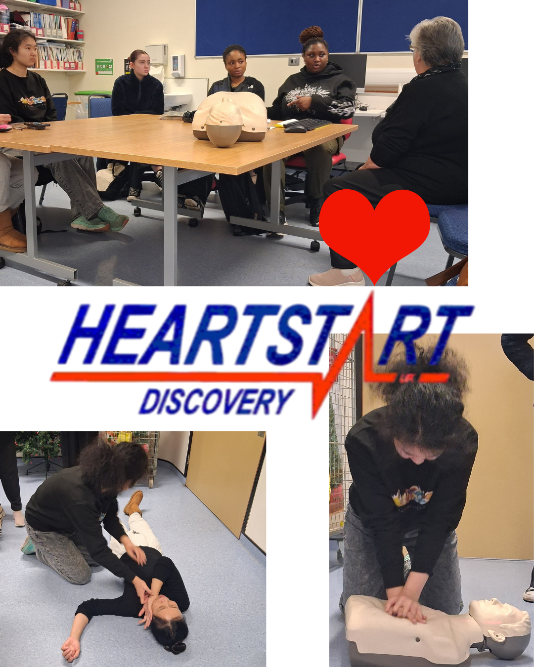 Heartstart Discovery courses on offer 
