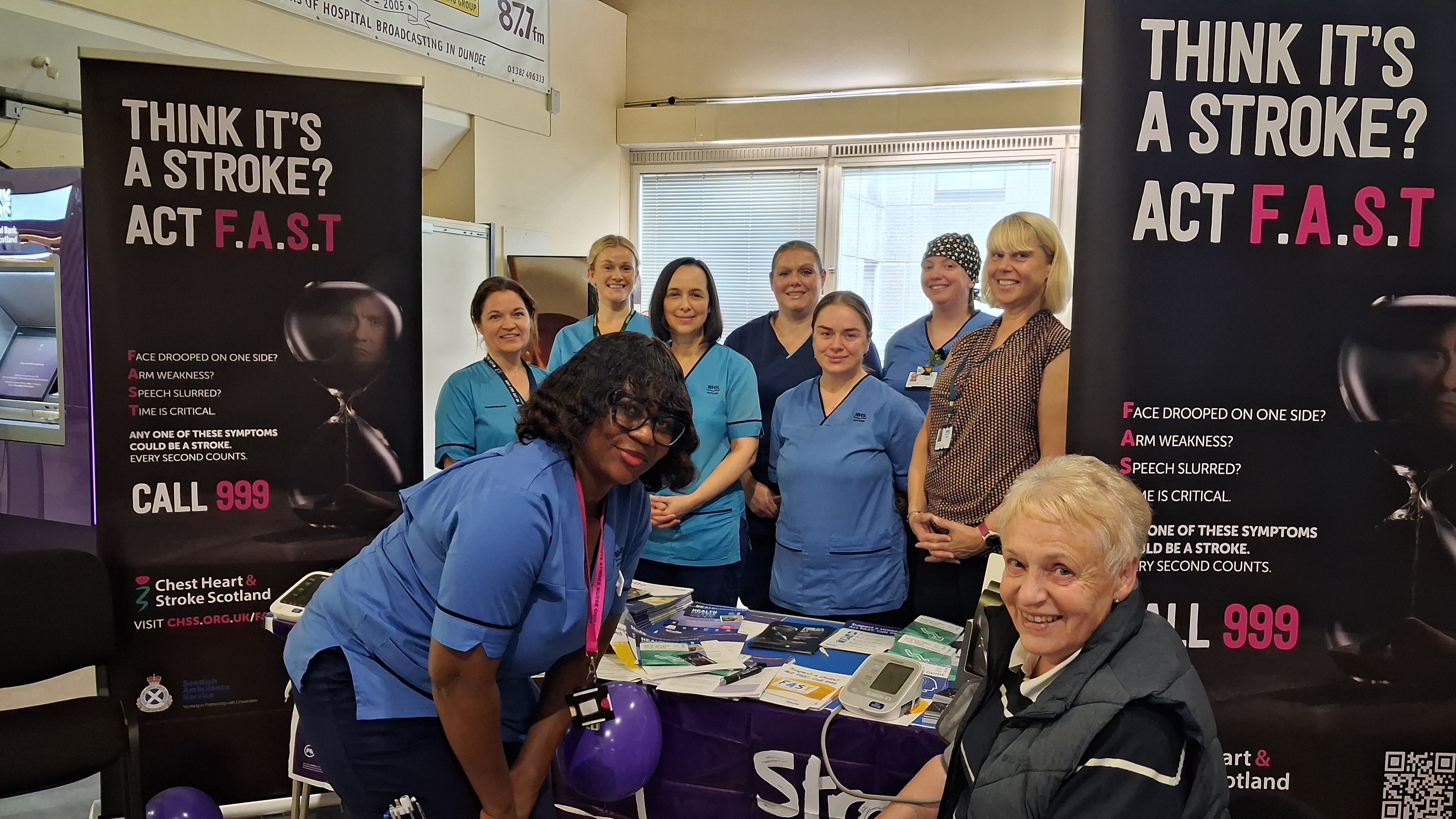 NHS Tayside supports World Stroke Day