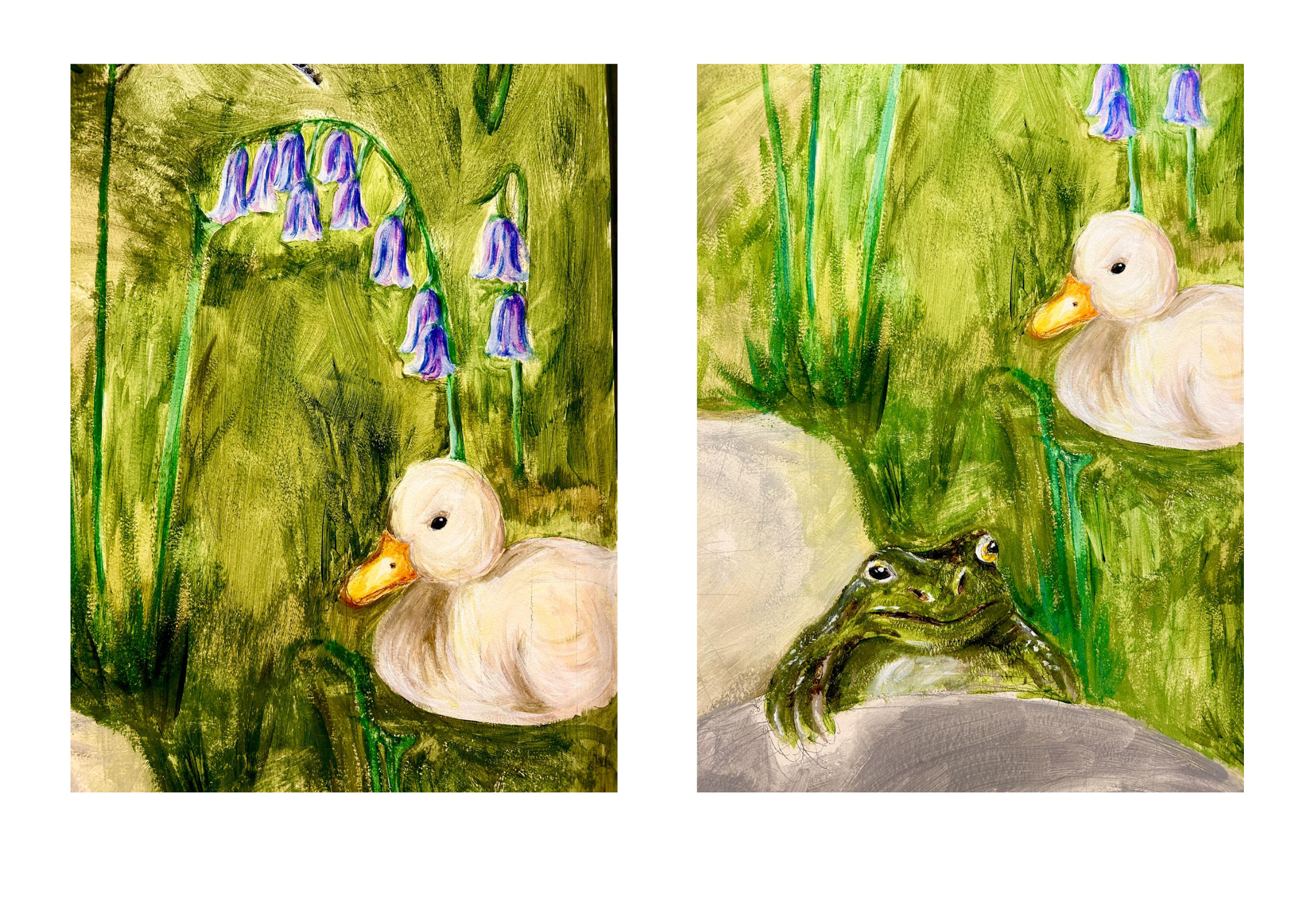 Dudhope YPU duck mural 