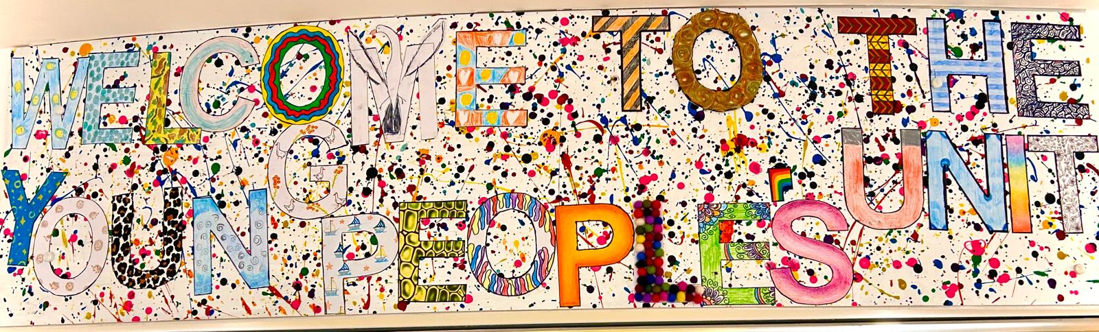 Dudhope YPU Welcome sign Art