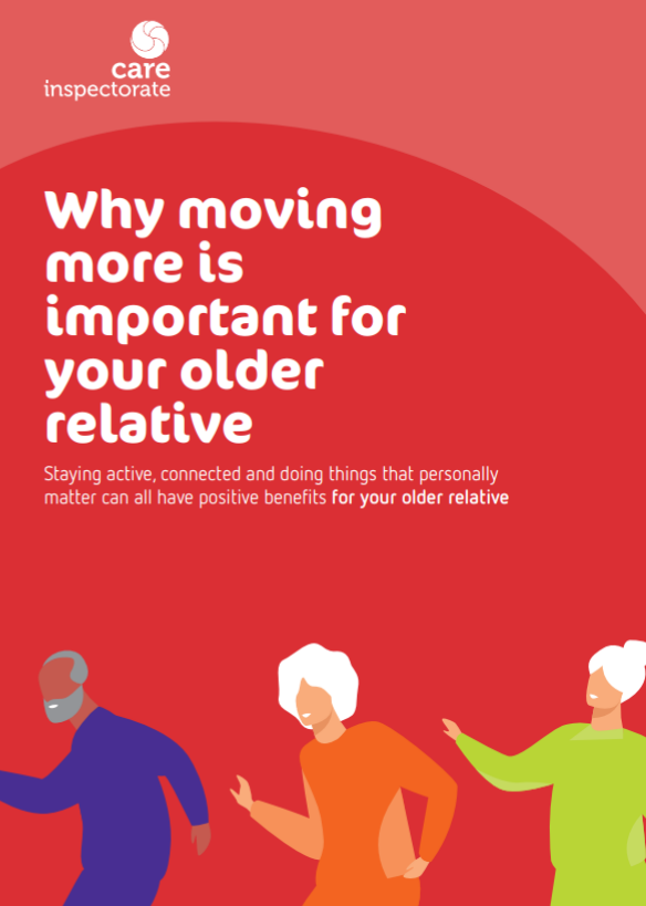 Why moving more is important  -Leaflet front page