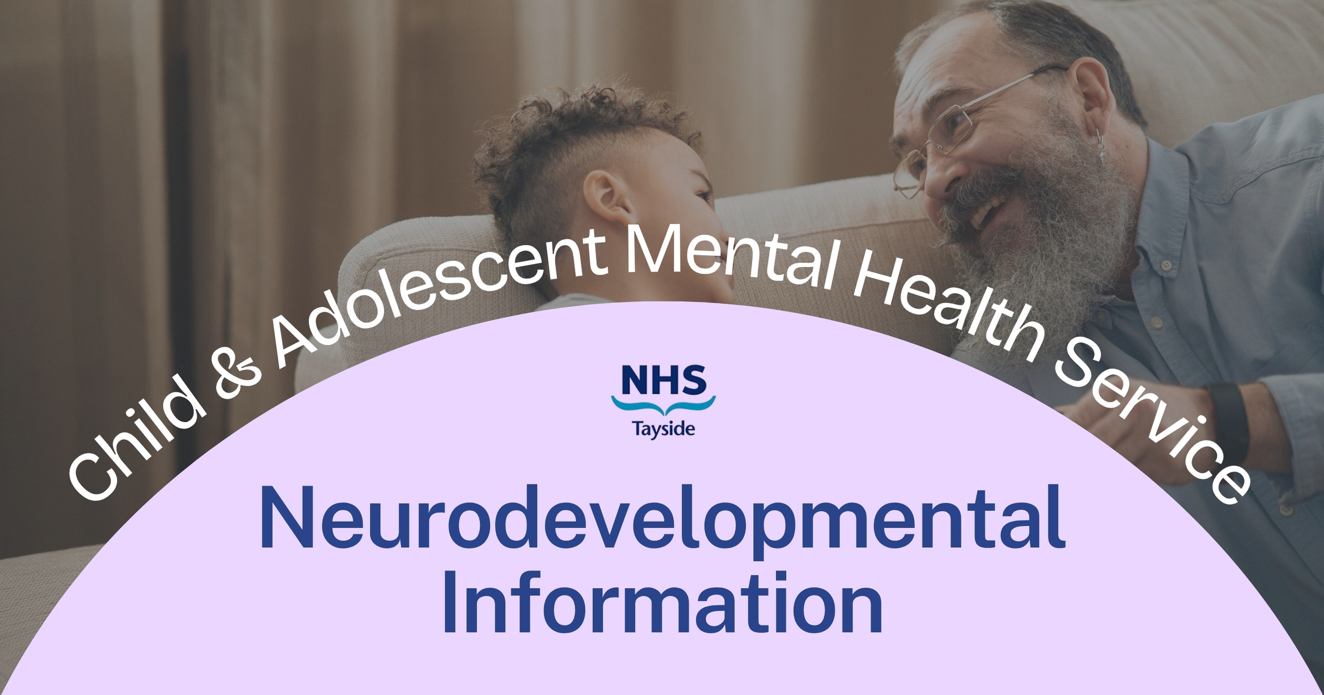 Neurodevelopmental Information camhs website header
