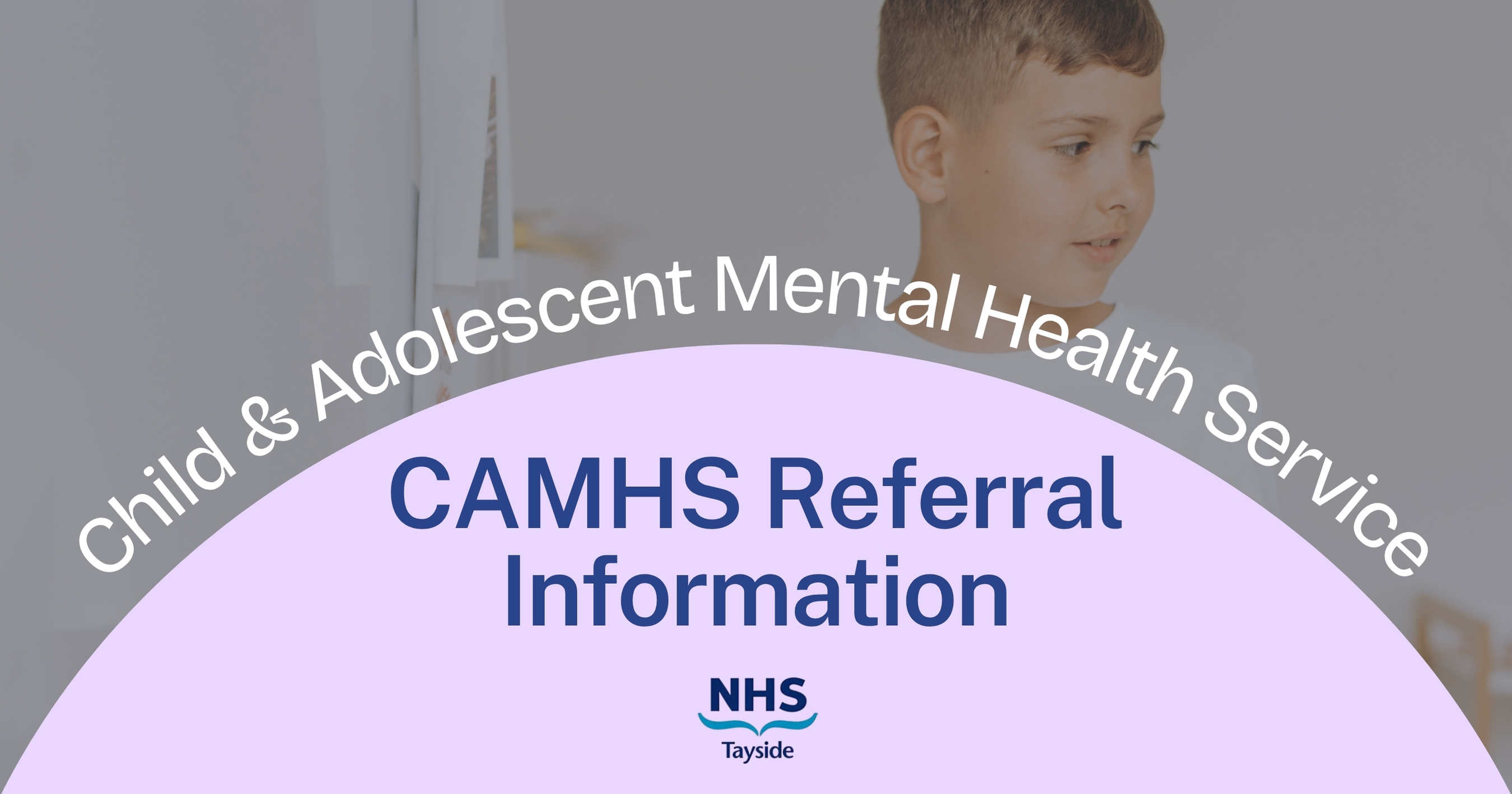 CAMHS Referral Information Website Header